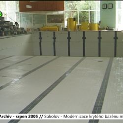 2005 – Sokolov: Modernizace krytého bazénu má skluz (TV Západ)