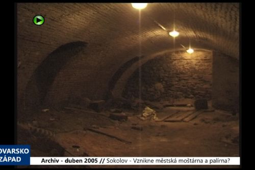Foto: 2005 – Sokolov: Vznikne městská moštárna a palírna? (TV Západ)