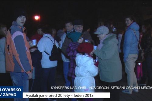 Foto: 2013 – Kynšperk: Novoroční setkání občanů města (4879) (TV Západ)