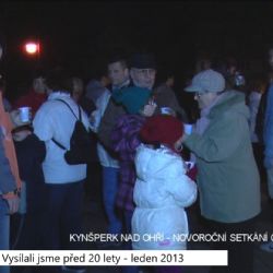 2013 – Kynšperk: Novoroční setkání občanů města (4879) (TV Západ)