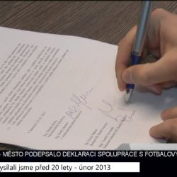 2013 – Sokolov: Město podepsalo deklaraci s fotbalovým klubem 4895 (TV Západ)