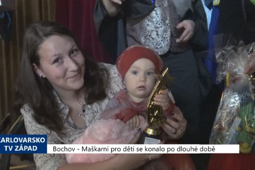 Foto: Bochov: Maškarní pro děti se konalo po dlouhé pauze (TV Západ)