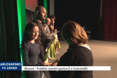 Foto: Březová: Proběhlo ocenění sportovců a funkcionářů (TV Západ)