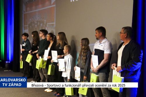 obrázek:Březová: Sportovci a funkcionáři převzali ocenění za rok 2025 (TV Západ)