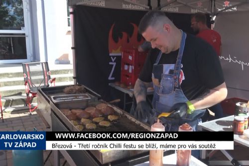 Foto: Březová: Třetí ročník Chilli festu se blíží, máme pro vás soutěž (TV Západ)