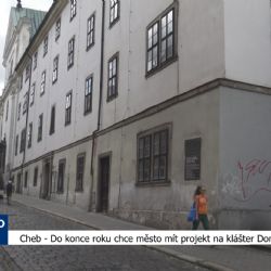 Cheb: Do konce roku chce město mít projekt na klášter Dominikán (TV Západ)