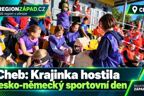 obrázek:Cheb: Krajinka hostila česko-německý sportovní den (TV Západ)