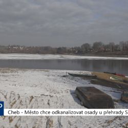 Cheb: Město chce odkanalizovat chatové osady u přehrady Skalka (TV Západ)
