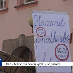 Cheb: Město má novou vyhlášku o hazardu (TV Západ)