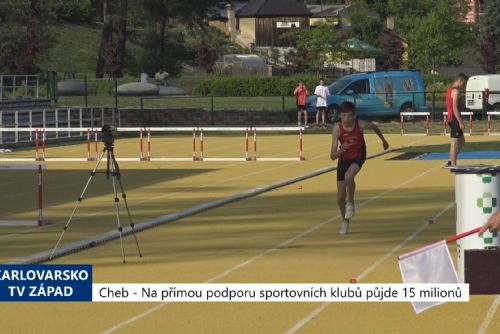 Foto: Cheb: Na přímou podporu sportovních klubů půjde 15 milionů (TV Západ)