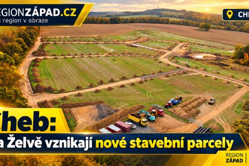 obrázek:Cheb: Na Želvě vznikají nové stavební parcely (TV Západ)