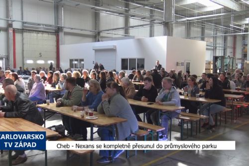 Foto: Cheb: Nexans se kompletně přesunul do průmyslového parku (TV Západ)