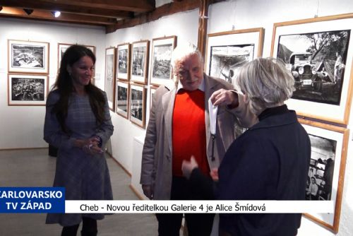 obrázek:Cheb: Novou ředitelkou Galerie 4 je Alice Šmídová (TV Západ)