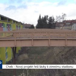 Cheb: Nový projekt řeší lávky k zimnímu stadionu (TV Západ)