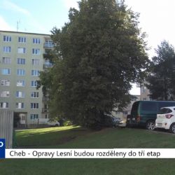 Cheb: Opravy Lesní budou rozděleny do tří etap (TV Západ)