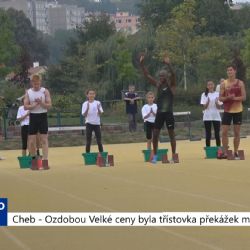 Cheb: Ozdobou Velké ceny byla třístovka překážek mužů (TV Západ)
