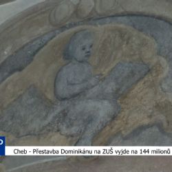 Cheb: Přestavba Dominikánu na ZUŠ (TV Západ)