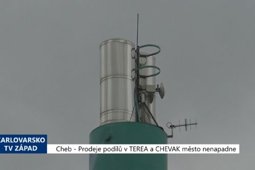 Foto: Cheb: Prodeje podílů v TEREA a CHEVAK město nenapadne (TV Západ)
