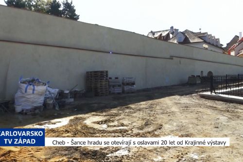obrázek:Cheb: Šance hradu se otevírají s oslavami 20 let od Krajinné výstavy (TV Západ)