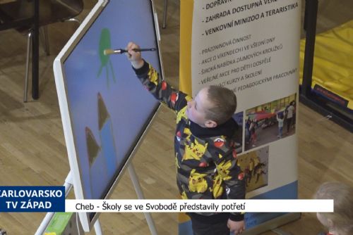 Foto: Cheb: Školy se ve Svobodě představily potřetí (TV Západ)