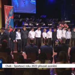 Cheb: Sportovci roku 2023 převzali ocenění (TV Západ)