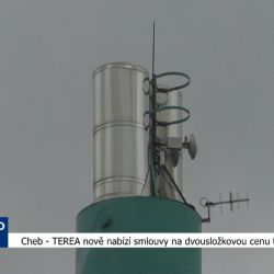 Cheb: TEREA nově nabízí smlouvy na dvousložkovou cenu tepla (TV Západ)