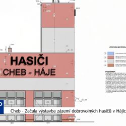 Cheb: Začala výstavba zázemí dobrovolných hasičů v Hájích (TV Západ)
