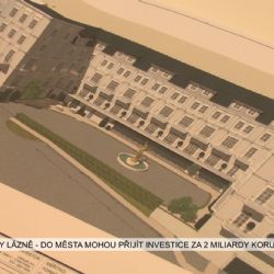 Františkovy Lázně: Do města mohou přijít investice za 2 miliardy (TV Západ)
