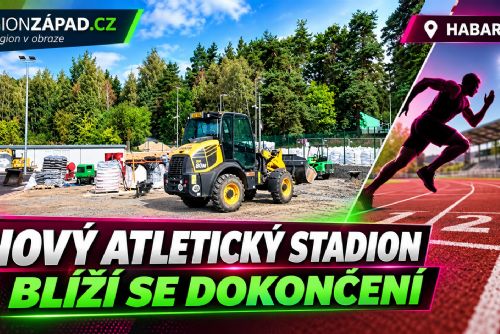 obrázek:Habartov: Nový atletický stadion se blíží dokončení (TV Západ)
