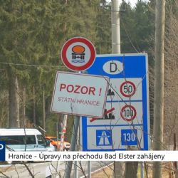 Hranice: Úpravy komunikace na přechodu Bad Elster zahájeny (TV Západ)
