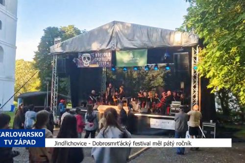 obrázek:Jindřichovice: Dobrosmrťácký festival měl pátý ročník (TV Západ)