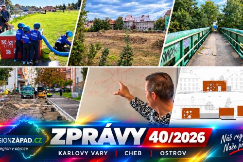 obrázek:Karlovarský kraj: Zprávy 40. týdne 2026 (TV Západ)