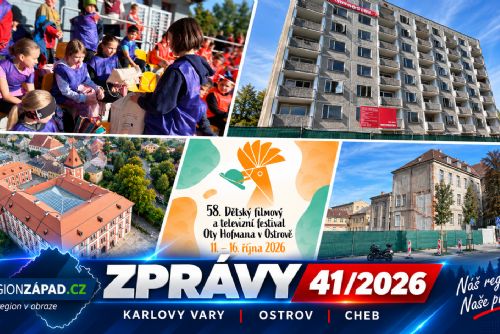 obrázek:Karlovarský kraj: Zprávy 41. týdne 2026 (TV Západ)