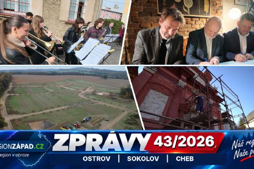 obrázek:Karlovarský kraj: Zprávy 43. týdne 2026 (TV Západ) 