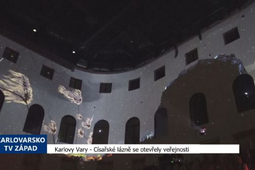 Foto: Karlovy Vary: Císařské lázně se otevřely veřejnosti (TV Západ)