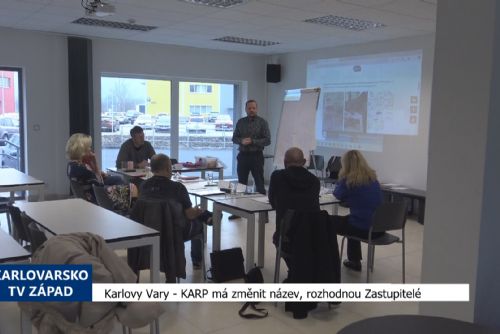 Foto: Karlovy Vary: KARP má změnit název, rozhodnou Zastupitelé (TV Západ)