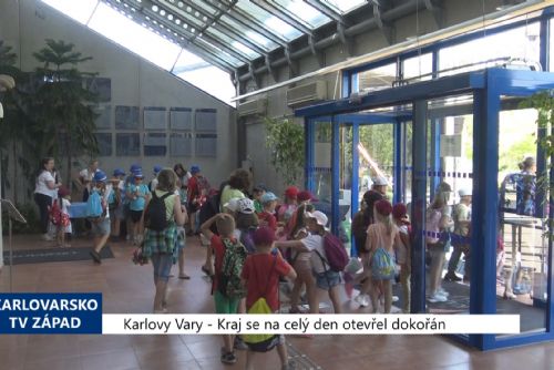 Foto: Karlovy Vary: Kraj se na celý den otevřel dokořán (TV Západ)