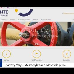 Karlovy Vary: Město vybralo dodavatele plynu (TV Západ)