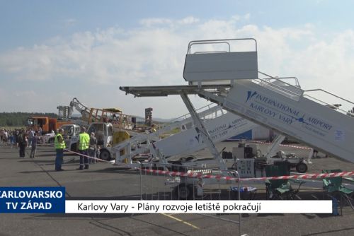 Foto: Karlovy Vary: Plány rozvoje letiště pokračují (TV Západ)