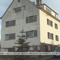 Karlovy Vary: Vilu v Doubí město přestaví na startovací byty (TV Západ)