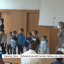 Karlovy Vary: Výtvarná soutěž na eko téma zná vítěze (TV Západ)
