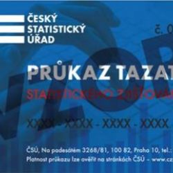 Kraj: Tazatelé Českého statistického úřadu mají nové průkazy