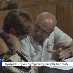 Kynšperk: Bývalí olympionici jsou stále bez renty (TV Západ)