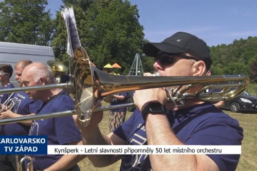obrázek:Kynšperk: Letní slavnosti připomněly 50 let místního orchestru (TV Západ)