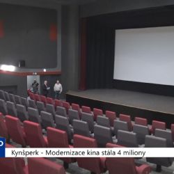 Kynšperk: Modernizace kina stála 4 miliony (TV Západ)