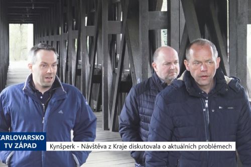 Foto: Kynšperk: Návštěva z Kraje diskutovala o aktuálních problémech (TV Západ)