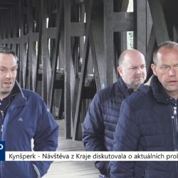 Kynšperk: Návštěva z Kraje diskutovala o aktuálních problémech (TV Západ)
