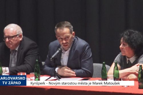 Foto: Kynšperk: Novým starostou města je Marek Matoušek (TV Západ)