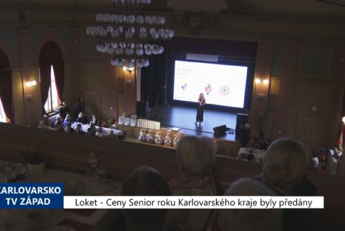Foto: Loket: Ceny Senior roku Karlovarského kraje byly předány (TV Západ)
