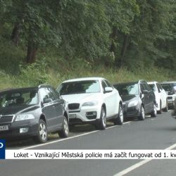 Loket: Vznikající Městská policie má začít fungovat od 1. května (TV Západ)